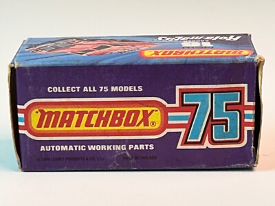 Boite vide - Original empty box Matchbox Superfast 16 Badger