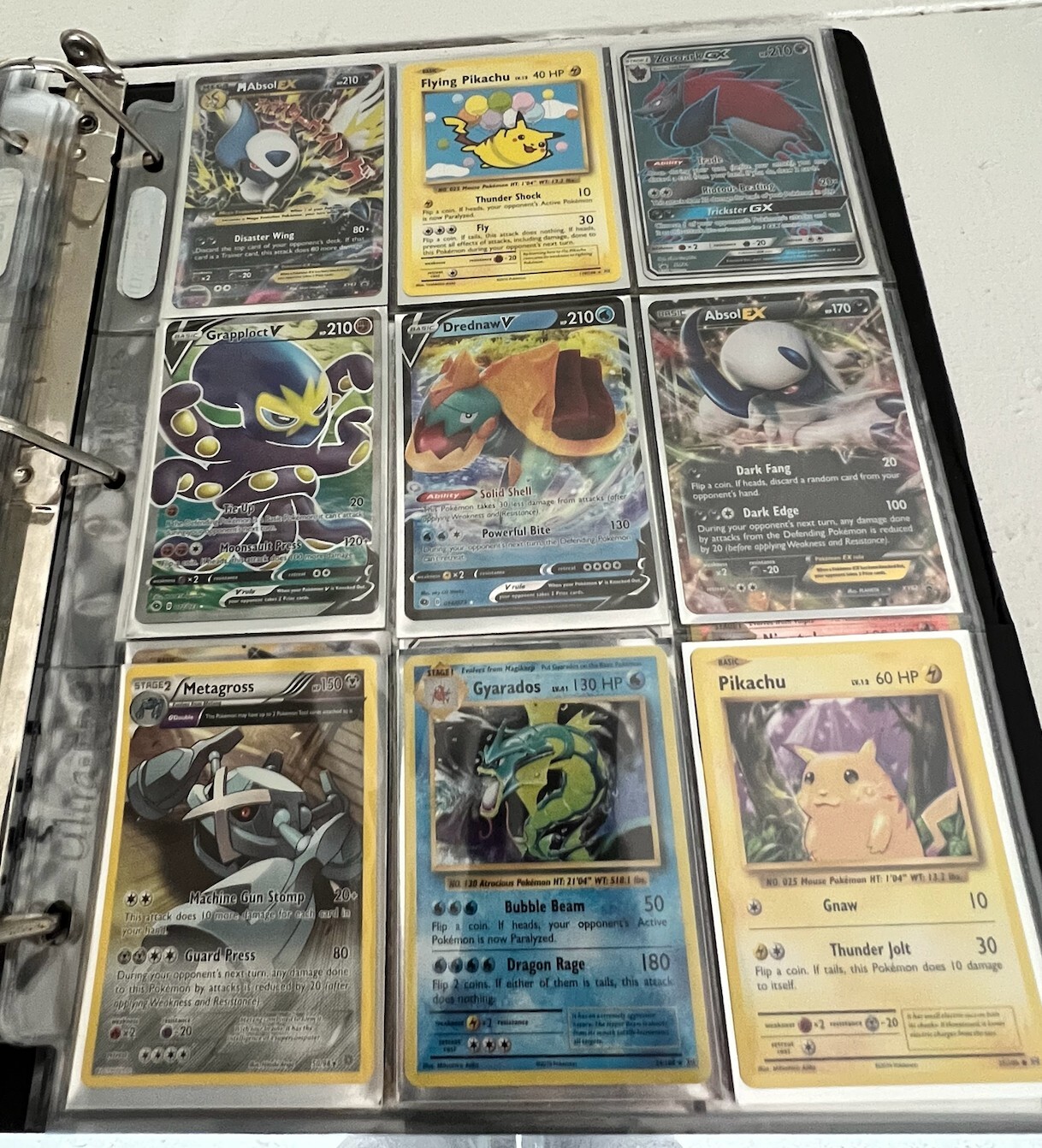 POKEMON CARD COLLECTION BINDER (NEARMINT TO MINT) eBay