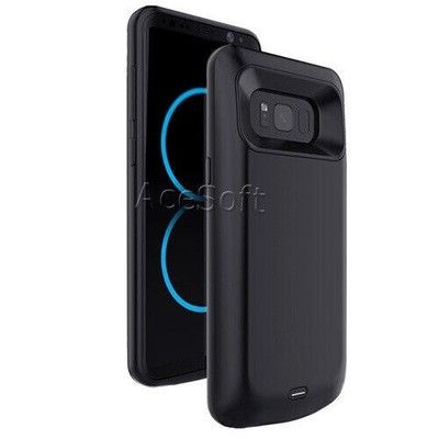 High Grade 5500mAh Backup Battery Case f C Spire Samsung Galaxy S8 Plus SM-G955U