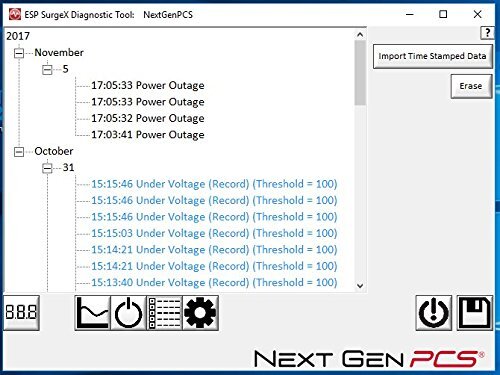 ESP Next Gen Surge Protector/Noise Filter/Power Monitor (Model # XG-PCS-20820D) - Imagen 5 de 6