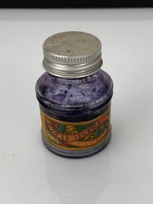 Antoine N. & Fils Encre Bleue Ink Bottle 57mm High (e406)