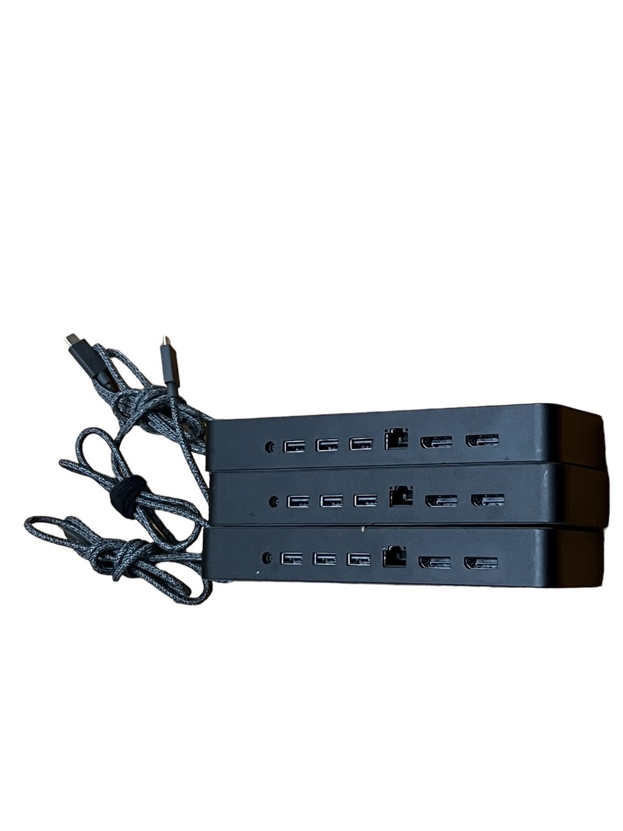 Station D'accueil Universelle HP USB-C HSA-B005DS – Noir (occasion, Testée, Sans Chargeur)