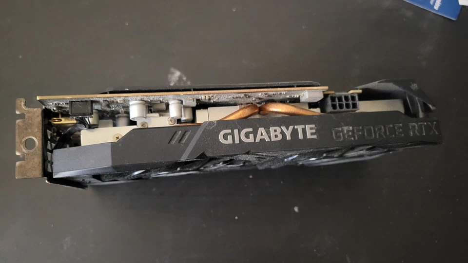Gigabyte NVIDIA GeForce RTX 2060 OC 6GB rev2 - WORKS BUT NEEDS FANS - Image 3 of 4