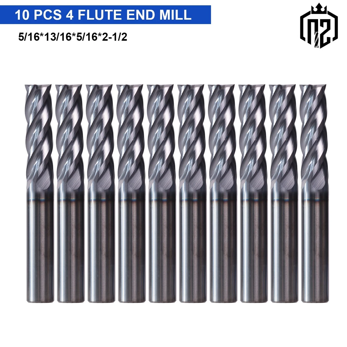 Tungsten Carbide Taper End Mills-2／4 Flutes-Chamfering-HWE DER