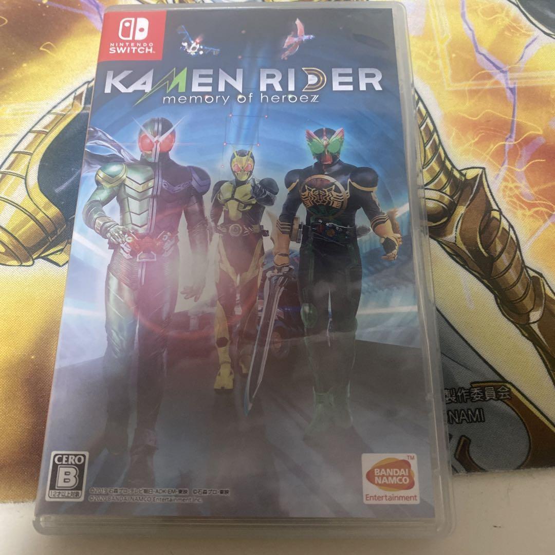 USED Kamen Rider Memory of Heroez Nintendo Switch Japan game | eBay