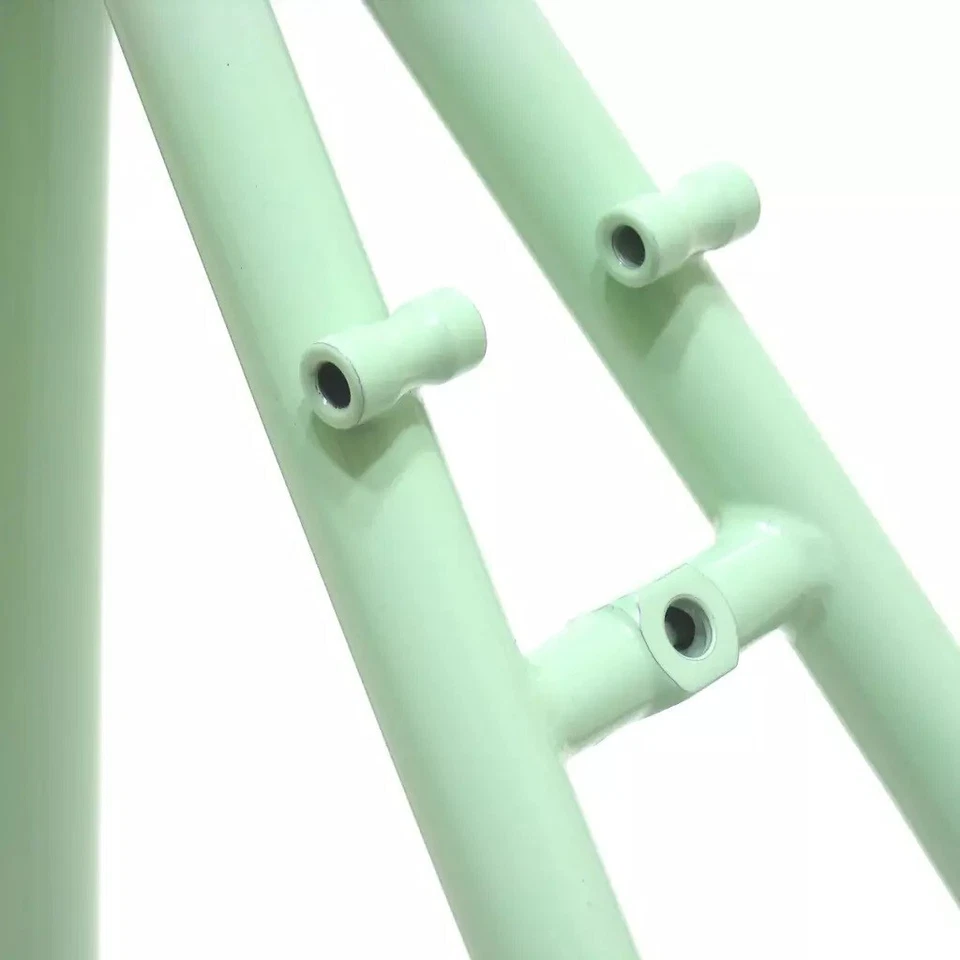 MURPHY ÉL MISMO CRO-MO ACERO COMO NUEVO VERDE ENGRANAJE FIJO MARCO DE CARRETERA - ENVÍO GRATUITO A EE. UU. Foto 3 de 4