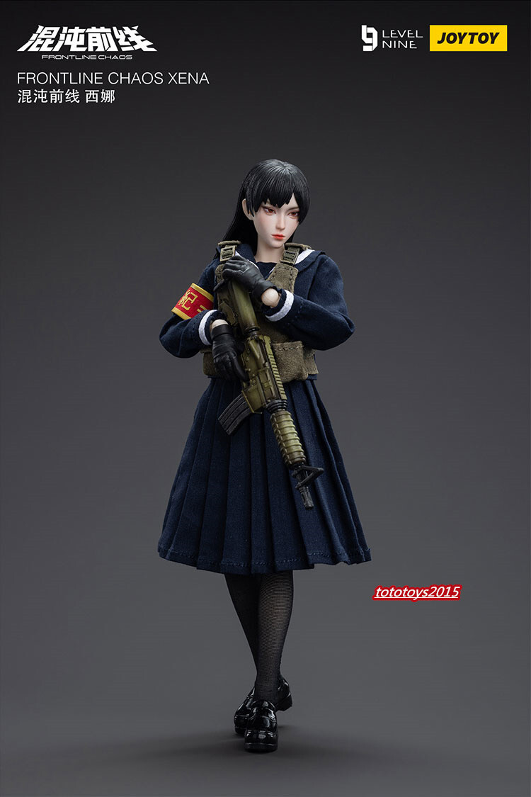 JOY TOYS JT5628 1 12 FRONTLINE CHAOS XEN 6'' Action Figure Model