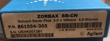 Agilent  HPLC Column ZORBAX SB-CN 3x100mm, 3.5µm (PN 861954-305) NEW SEALED BOX