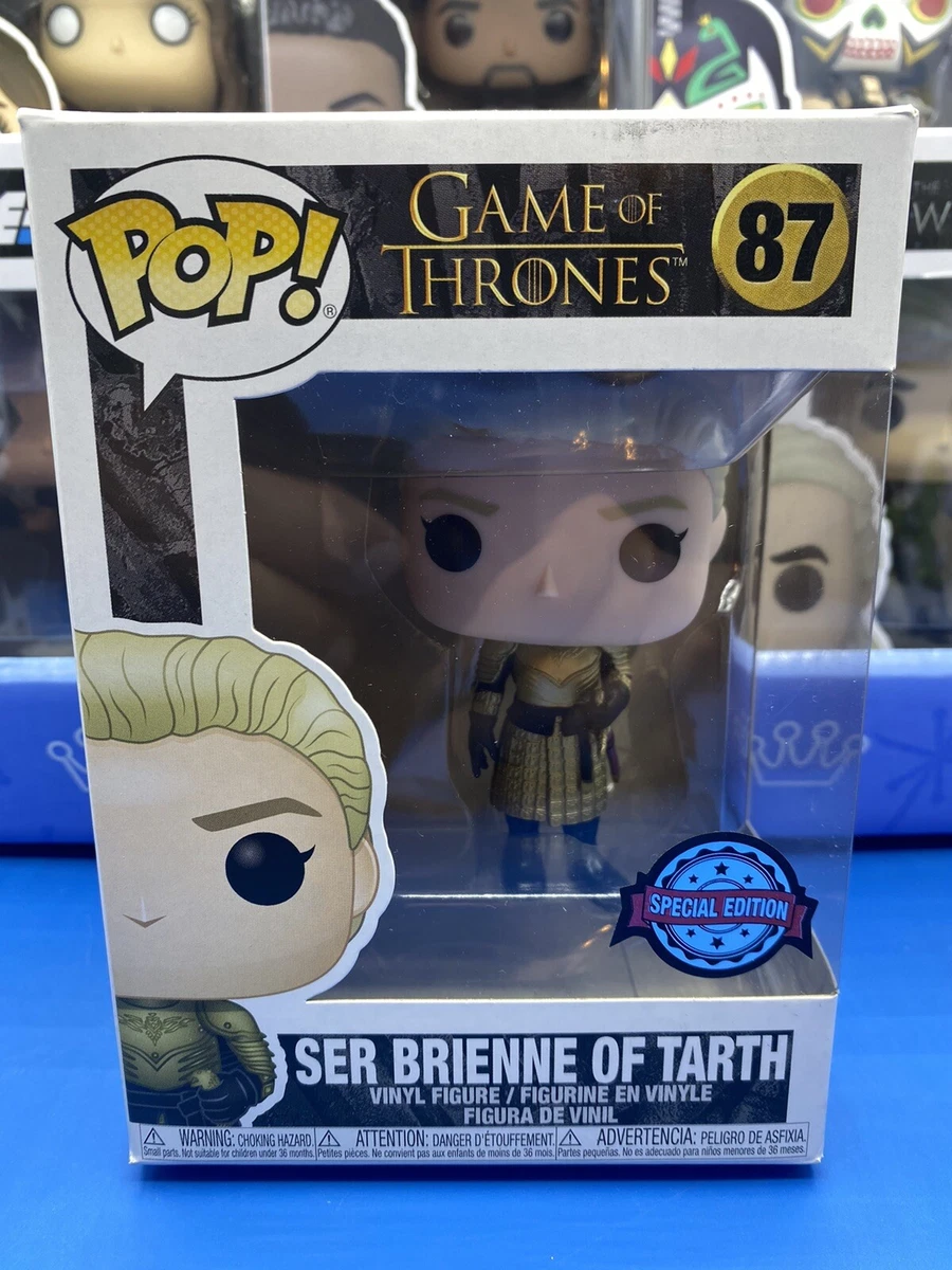 Funko Pop Game of Thrones Ser Brienne of Tarth 87 Box Lunch Exclusive