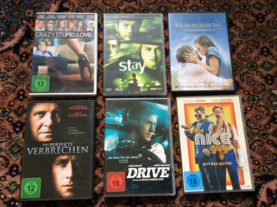 Ryan Gosling [6 DVD] Perfekte Verbrechen The Nice Guy DRIVE Stay Einziger Tag