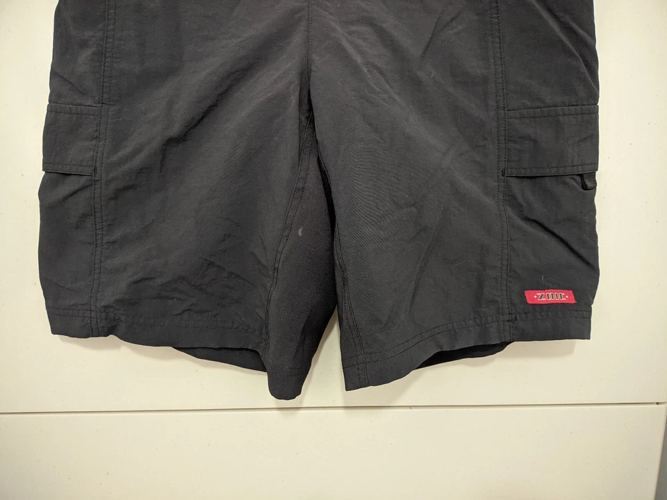 ZOIC SHORTS Mens Large Black Yuba Pad Lined Mountain Biking Cargo Outdoor 10" - Image 2 of 4