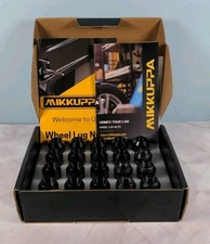 MIKKUPPA M12x1.5 Lug Nut Set (Total of 20 Lug Nuts) READ