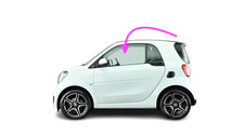 Fits: 2016-2018 Smart Fortwo 2D Coupe, Convertible Front Left Door Window Glass