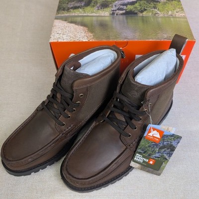 Ozark Trail Chukka Men\'s Boots Rolled Brown Leather Street Casual Rugged Size 7‎ Ozark‎ Trail Chukka Men\ main image 4