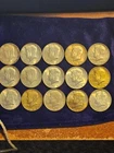 LOT OF 15 KENNEDY HALF DOLLARS 1964 - 1969 - 35% SILVER