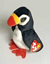     NEW 1997 TY Beanie Baby "Puffer" Penguin - Rare Vintage Plush w/ Tag   