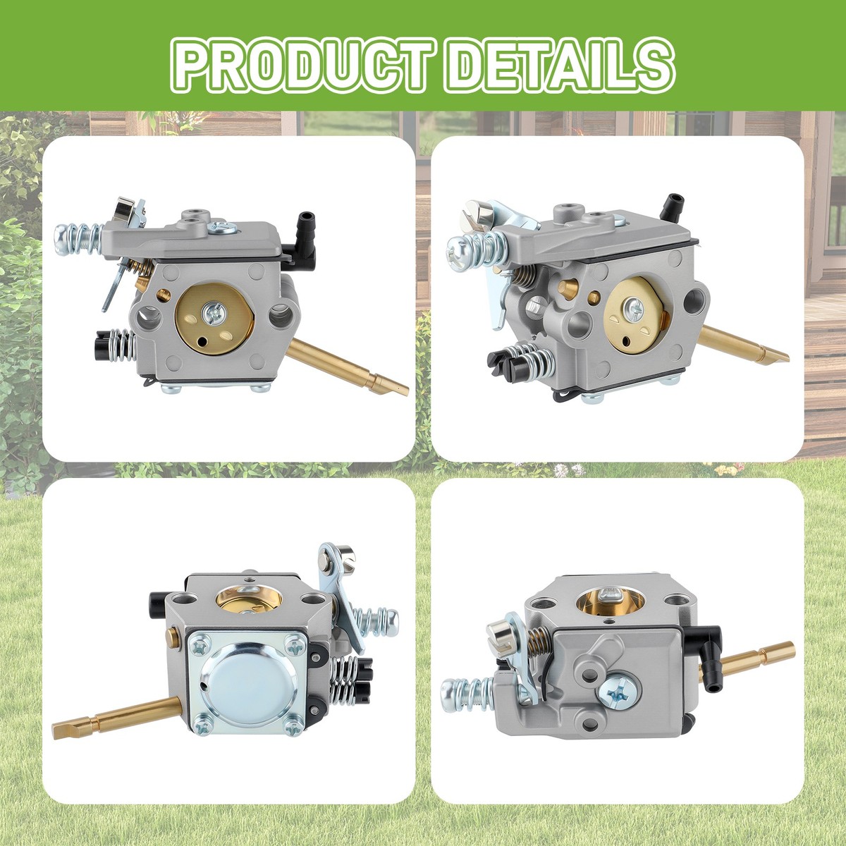 Adefol Vergaser-Kit Für Stihl Rasenmäher - Kompatibel Mit FS 48 52 56 62 66 81 86 106