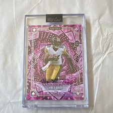 Wild Card 5 Card Draw Hines Ward One of One Serial Numbered Insert Football Card