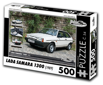 Puzzle Nr. 54 - LADA SAMARA 1300 (1989) 500 Teile