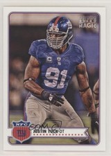 2012 Topps Magic Justin Tuck #193 fm1