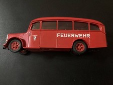 Vitesse Minicar Saurer Type C Bus Basel Fire Department Fire Truck 1/43 Made in