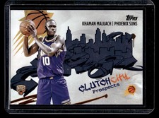 2025-26 Topps Basketball Khaman Maluach Rookie Card Clutch City Prospects-112725