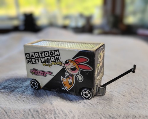 Hot Wheels Powerpuff Girls Cartoon Network Racing Trailer - Picture 6 of 6