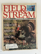 Vintage Field & Stream Magazine Lot 1985-1986 4 Issues Hunting Fishing Outdoors