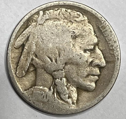 1920 Buffalo Nickel. Free Shipping!