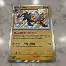 Luxray 137/091 SV: Paldean Fates Holo on eBay
