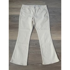 J.Jill Modern Slim Bootcut Jeans Natural Size 12 Petite