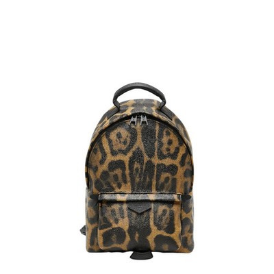 Louis Vuitton Leopard Palm Springs PM Backpack M52020 Brown  display picture 1