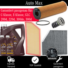 Filterset Inspektionspaket MERCEDES E-Klasse W213 C-Klasse W205 200d 220d | + &Ouml;l