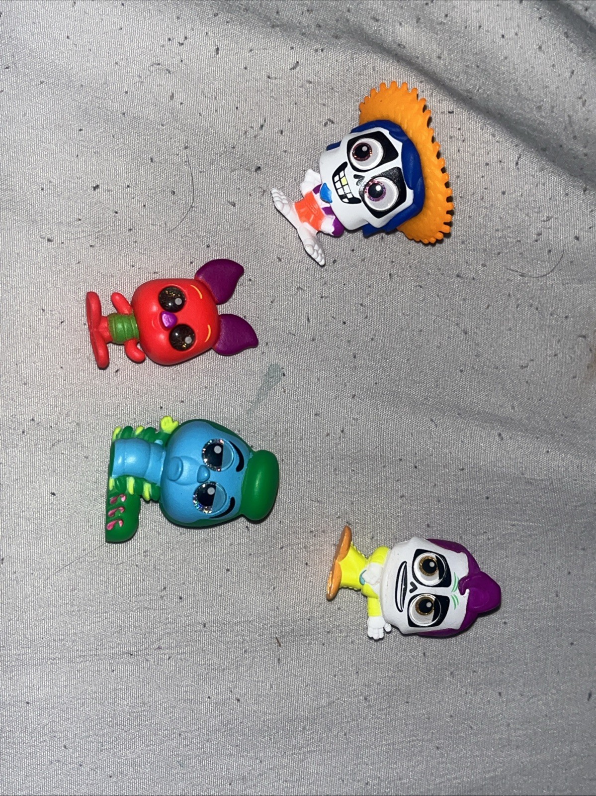 Disney Doorables - Neon Glow - Set Of Four