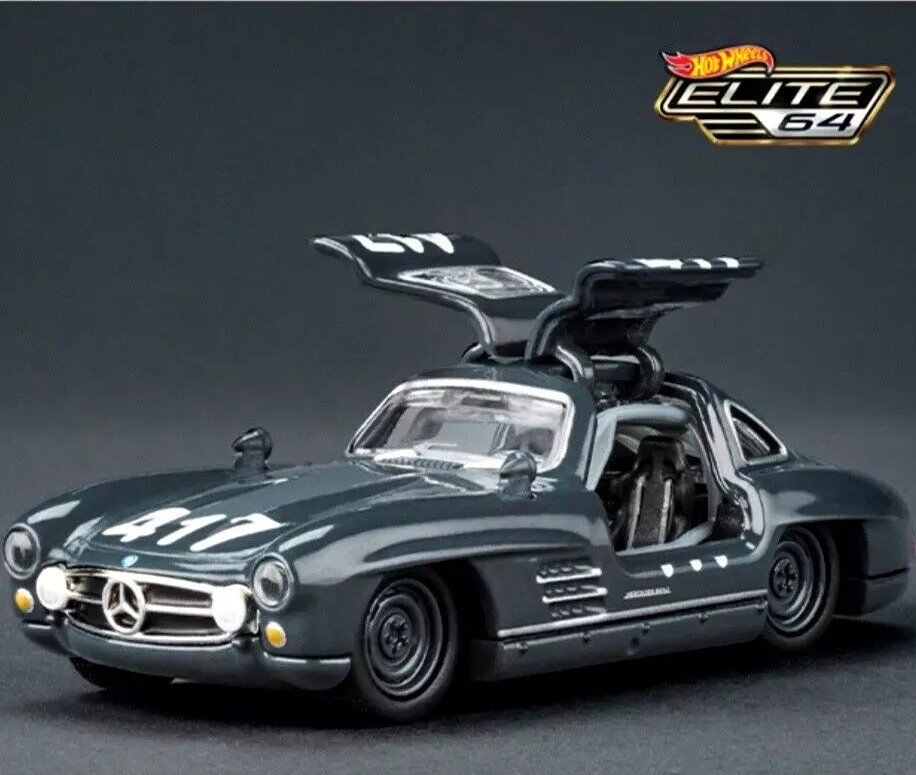 2023 Hot Wheels Mercedes Benz 300 SL/Elite 64 Series /Graphite Gray