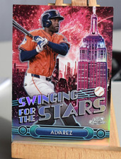 Yordan Alvarez NYC SKYLINE SWINGING FOR THE STARS BIG APPLE FANATICS FEST 2025