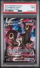 2022 POKEMON SWORD & SHIELD BRILLIANT STARS #TG23 FULL ART/UMBREON VMAX PSA 9