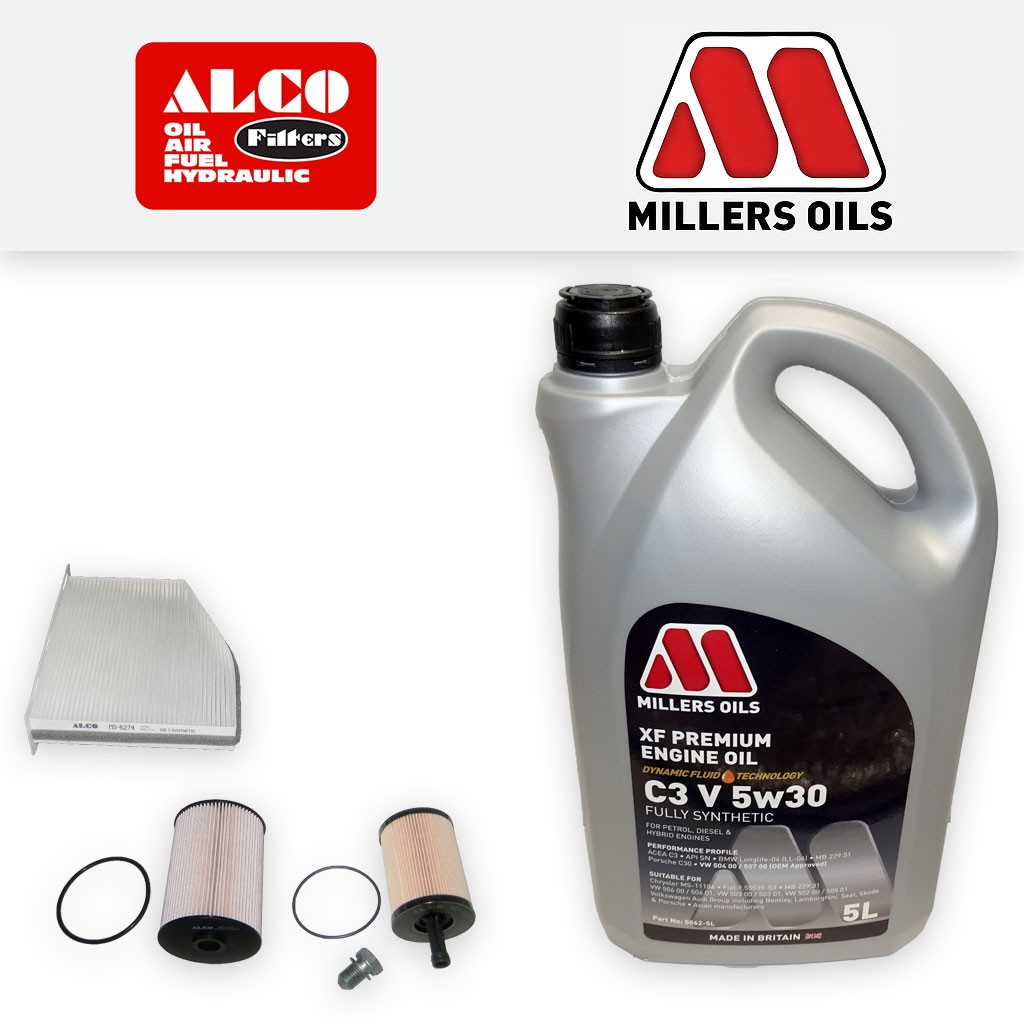 SERVICE KIT for SEAT LEON 1P 1.9 TDI 2.0 TDI OIL FUEL CABIN FILTERS +OIL (05-05)