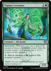 Topiary Lecturer (Foil) - Secrets of Strixhaven