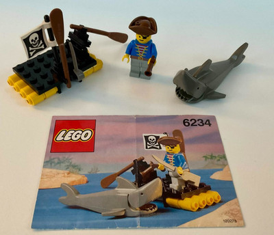 LEGO  System Pirates 6234 Renegade's Raft - 100% vollständig inkl. BA