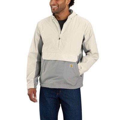 carhartt  Herren-Jacken Lightweight Packable Anorak Gr. XL Beige/Grau