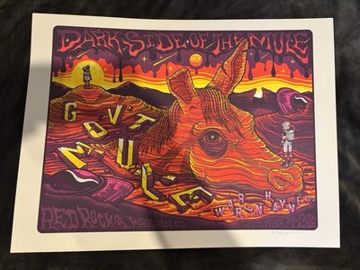 Jim Mazza Dark Side Of The Mule 2018 Poster Gov t Mule
