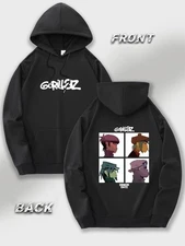 HOT-[Trendy GorillaZ Hoodie] Trendy Casual Hoodie  Unisex Brown GorillaZ Print P