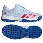2026 adidas Howzat SPIKELESS Cricket Shoes Crystal Sky - Junior - Free P&P