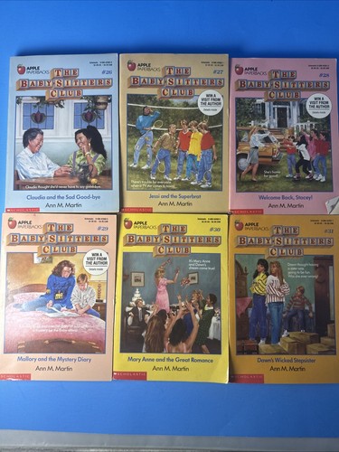 VTG The Baby-Sitters Club Books Ann M. Martin Mixed Lot of 34 Good Condition - Picture 6 of 8