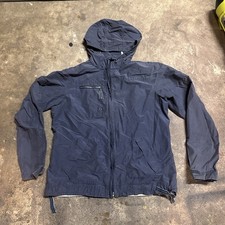 Columbia Rain Jacket Windbreaker Womens L Full Zip Lightweight Y2K Gorpcore