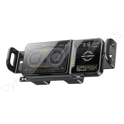 15W Wireless Chargings Fast Car Chargings Phone Holder Air Vent Car Phone Mount
