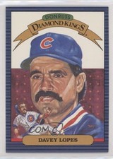 1986 Donruss Diamond Kings Davey Lopes #9 8a7