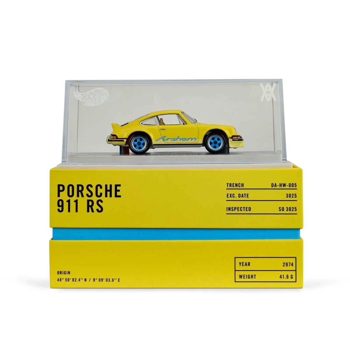 ミニカー Hot Wheels Daniel Arsham Porsche 911 Hot Wheels x Daniel Arsham '73 Porsche 911 RSA -IN HAND READY TO
