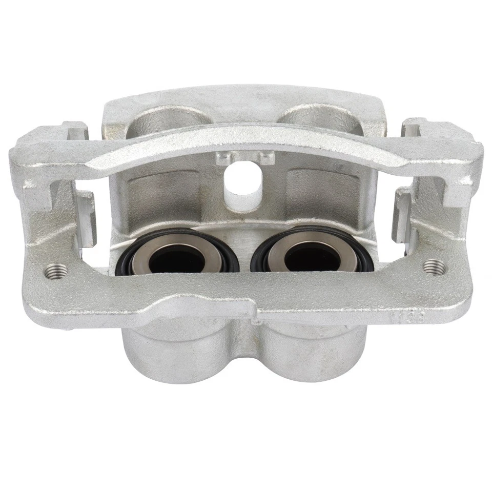 Front Brake Calipers W/ Bracket Pair For 2007-2010 Chevrolet Silverado 3500 HD Foto 2 de 4